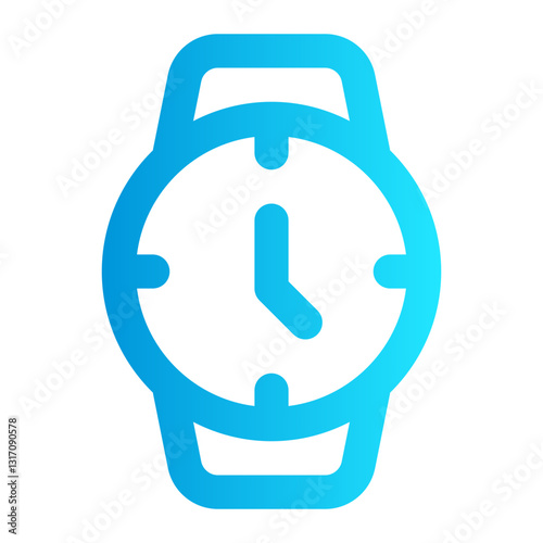 Icon Watch With Style Gradient