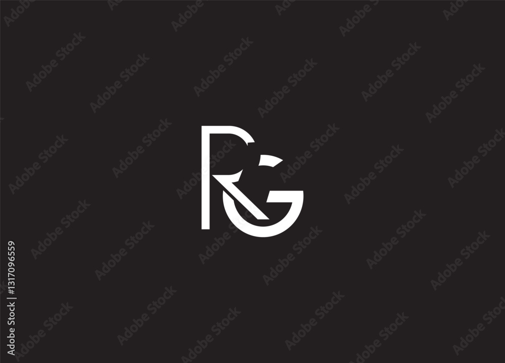 RG initial logo design and creative logo RG initial logo design and creative logo