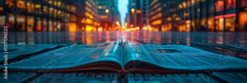 High Quality Abstract Newspaper Information Wallpaper Background Image With Clean Lines