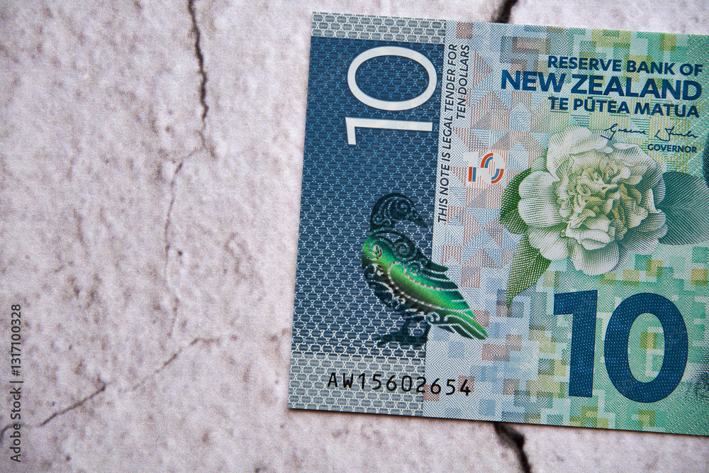 Fototapeta premium dolar nowozelandzki,banknot 
