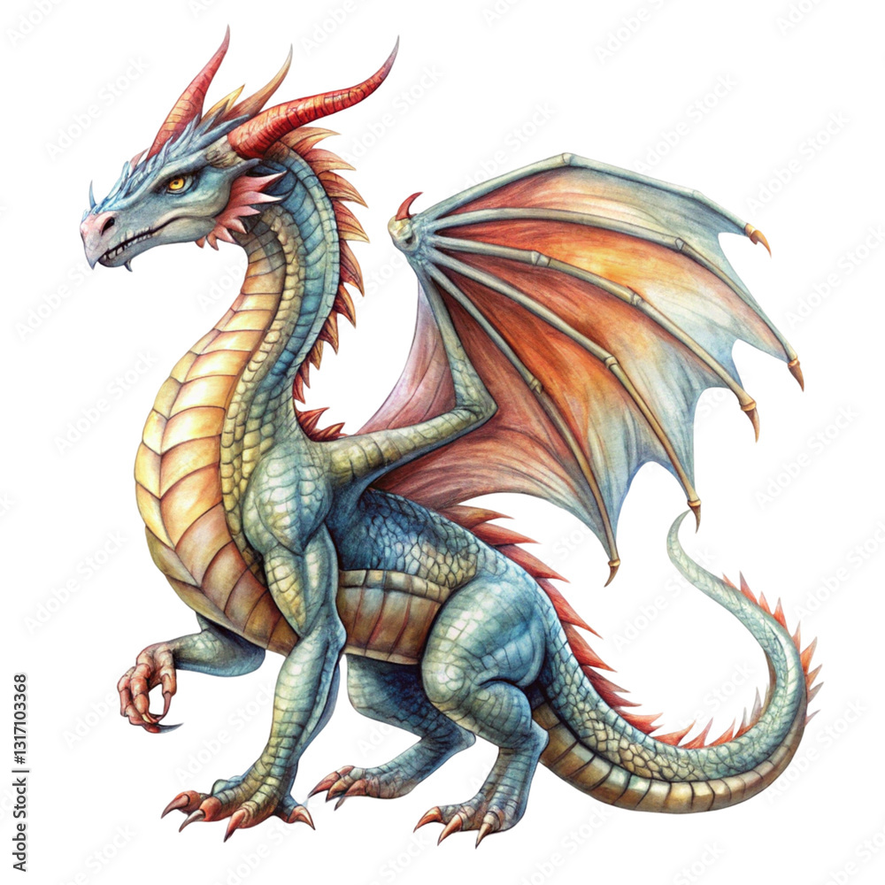 Obraz premium chinese dragon statue