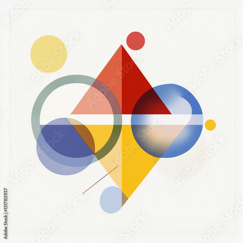 Free Download vector illustration of an abstract geometric background - GFXLoad