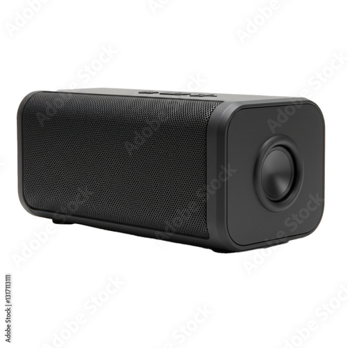 Modern speaker box delivering high-quality sound for music enthusiasts. photo