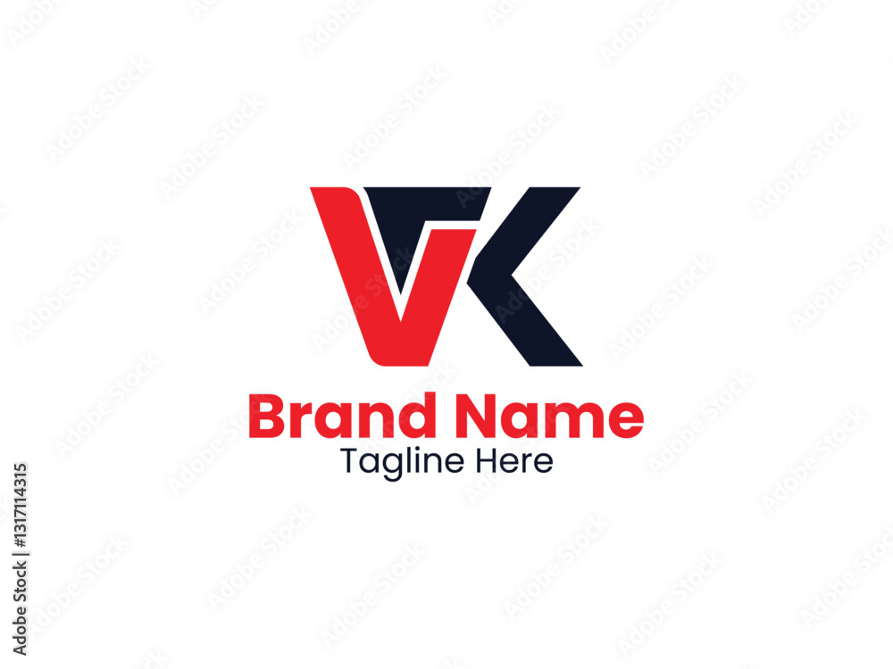 Initial letter VK uppercase monogram logo Red and Black color. VK logo, KV logo, VK letter logo design. KV letter, KV letter design. Initial letter VK uppercase monogram logo Red and Black color. VK logo, KV logo, VK letter logo design. KV letter, KV letter design.