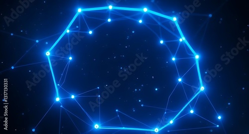 abstract background with stars