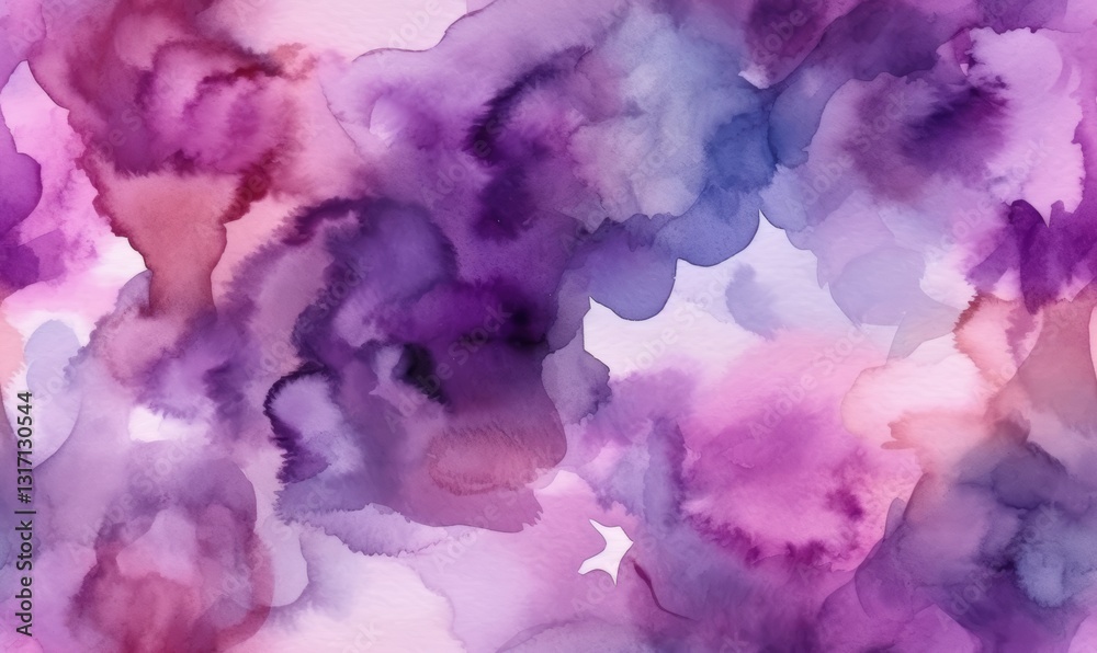 Soft Abstract Watercolor Background With Gentle Shades Of Violet Color Palette Soft Abstract Watercolor Background With Gentle Shades Of Violet Color Palette
