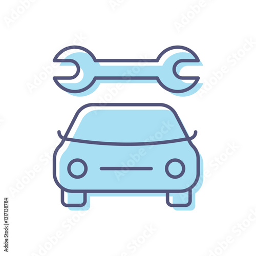 car repair Vector icon