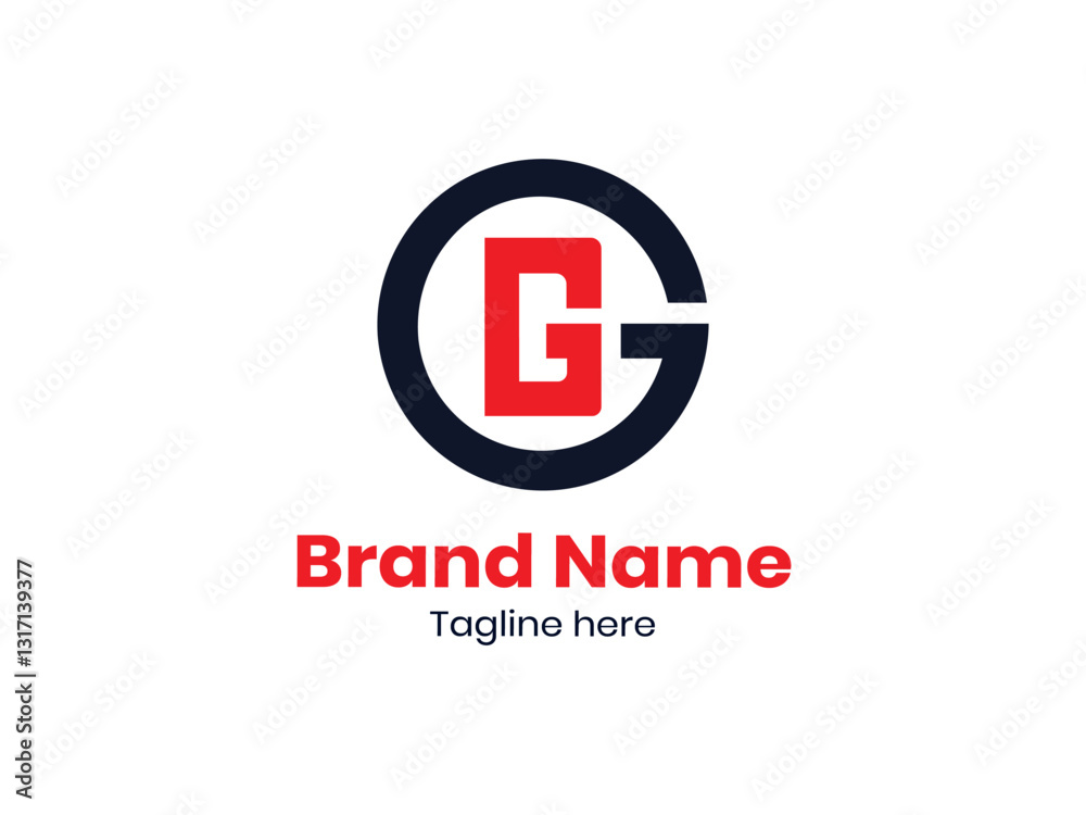 Vector GG logo, Letter GG, GG letter logo design. Black and red G letter. G letter logo design. Vector GG logo, Letter GG, GG letter logo design. Black and red G letter. G letter logo design.