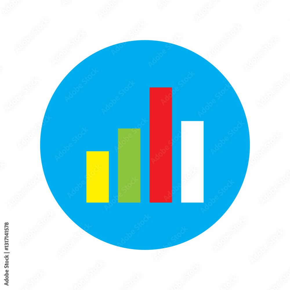 Fototapeta premium business graph chart