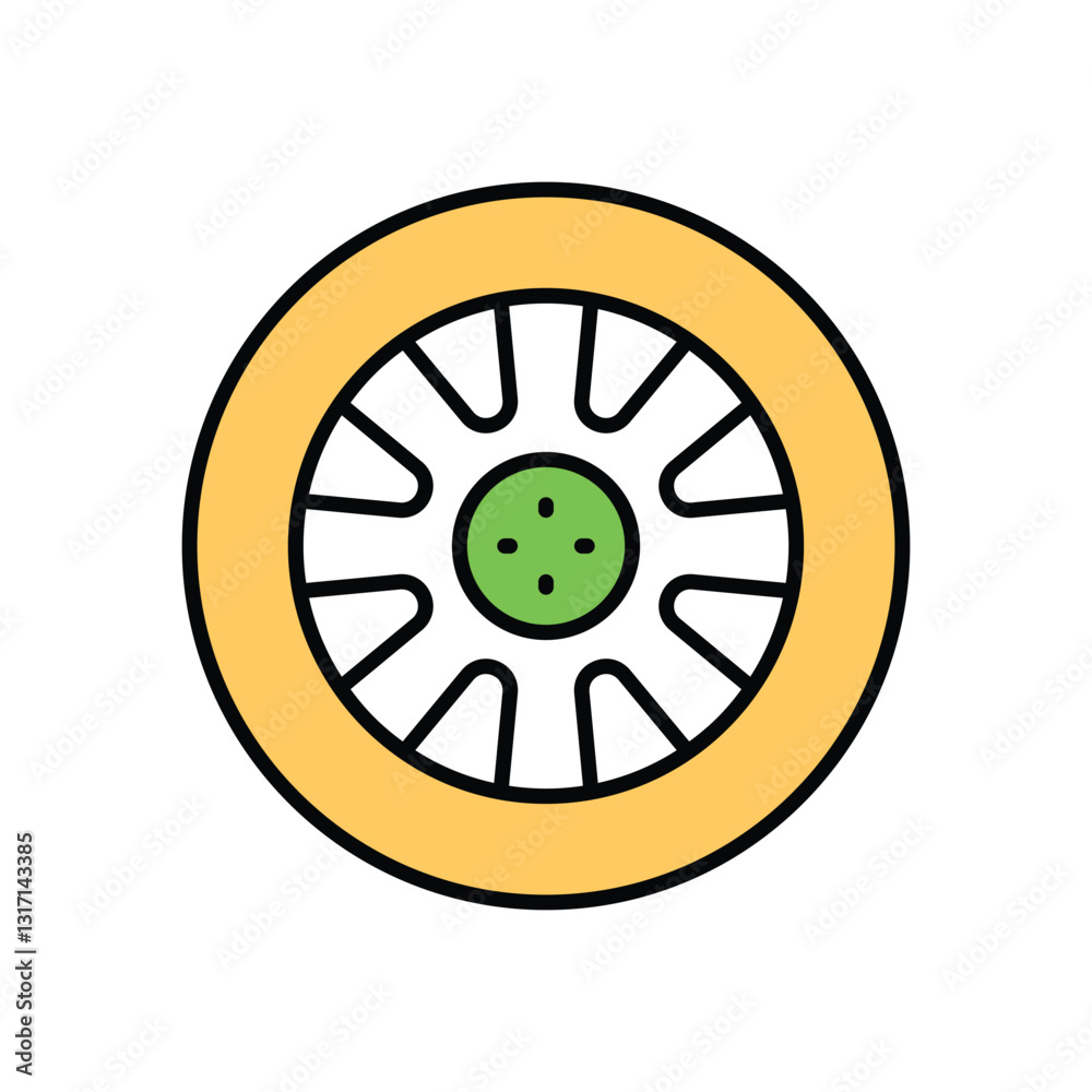 car tyre Vector icon car tyre Vector icon