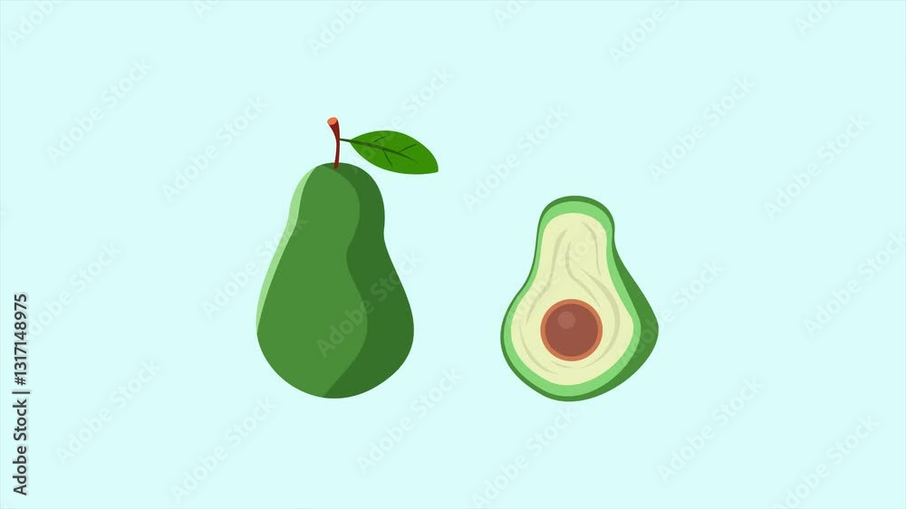 Animated video fruit concept. Full length animation illustration. High quality 4k footage. Animated video fruit concept. Full length animation illustration. High quality 4k footage.