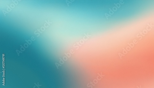 sky blue azure teal pink coral peach beige white abstract background color gradient ombre blur light pale pastel soft shade rough grain noise matt brushed shimmer liquid water design minimal