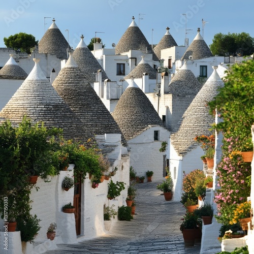 Ostuni homes in Puglia, Italy
