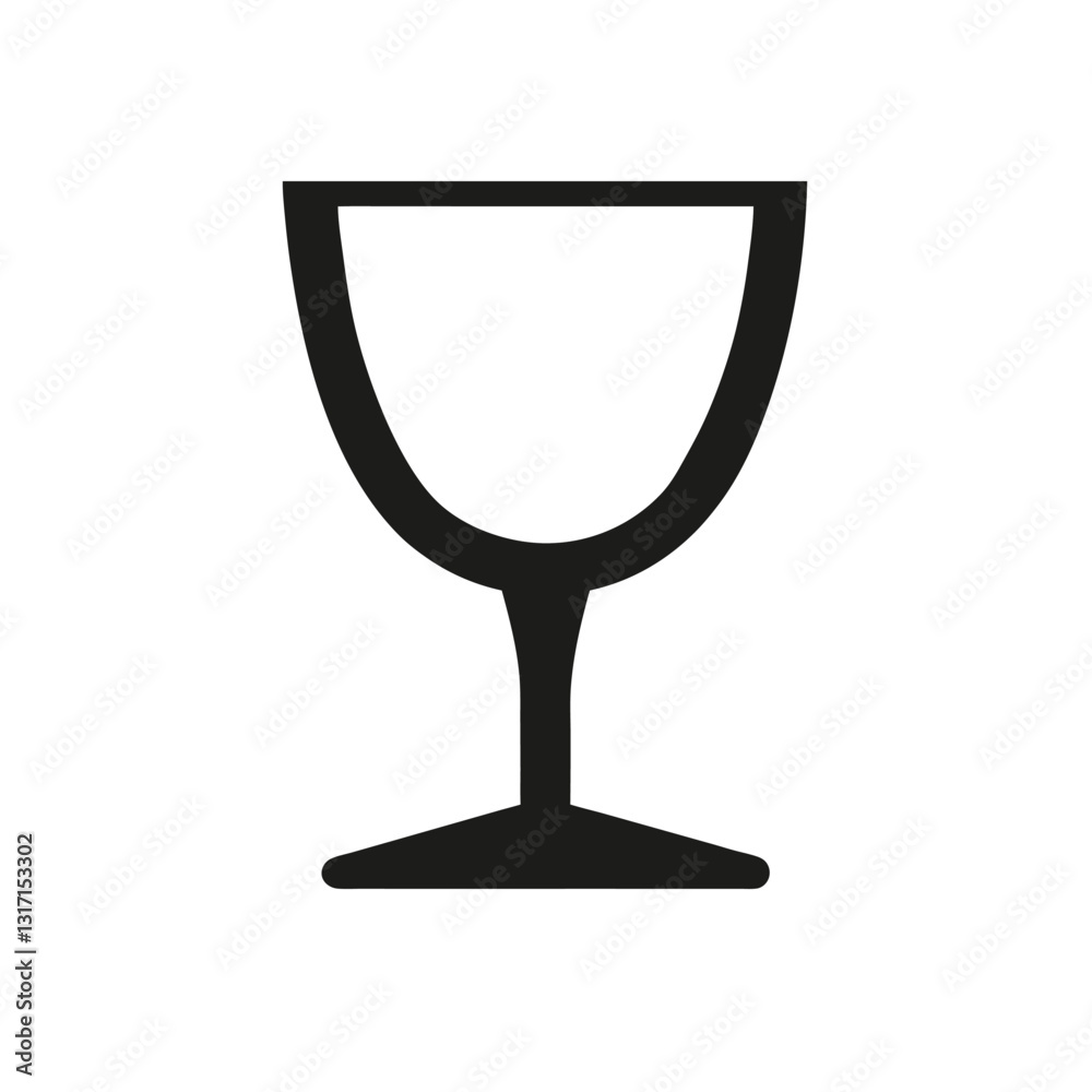 glass icon silhouette with white background glass icon silhouette with white background