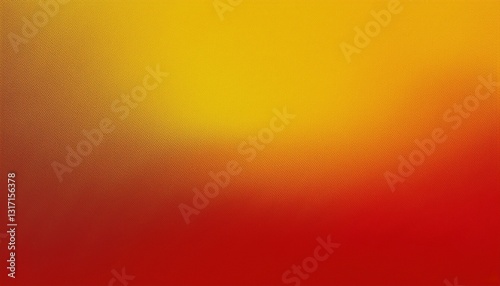 yellow and red gradient background design with noise texture effect for art product design and social media banner poster header design