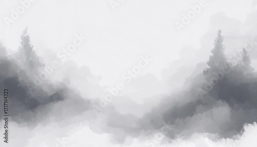 white gray watercolor background gradient