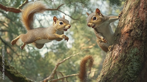 The leaping spirit of Squirrel Forest
