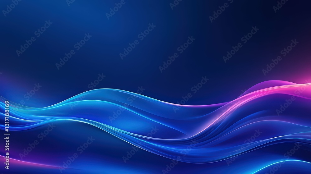 abstract background with deep sea waves and light reflections in dark blue shades smooth gradients and immersive vibe abstract background with deep sea waves and light reflections in dark blue shades smooth gradients and immersive vibe