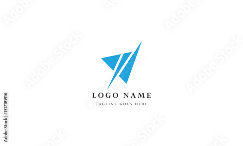 corporate vector logo letter V design