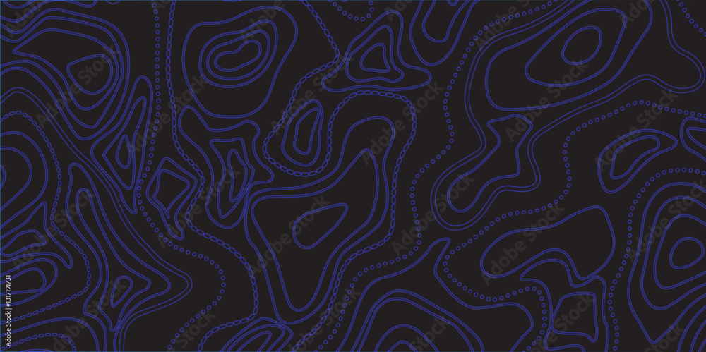 Abstract Contour Mapping Featuring Fluid Wave Curves, Elevation Lines, and Seamless Topographic Patterns for a Modern Cartography Style
Abstract Contour Mapping Featuring Fluid Wave Curves, Elevation Lines, and Seamless Topographic Patterns for a Modern Cartography Style