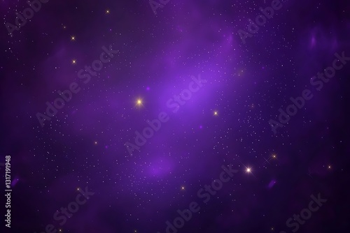 A luxurious purple background illuminated by tiny sparkling lights  creating a dazzling effect. The combination of purple and sparkles creates a sophisticated and dreamlike atmosphere.