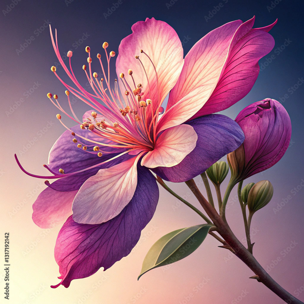 Naklejka premium abstract floral background