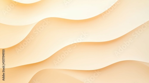 Wallpaper Mural abstract background with sandy waves and soft reflections in light beige tones  smooth textures clean and modern design minimalistic layout elegant and natural style Torontodigital.ca