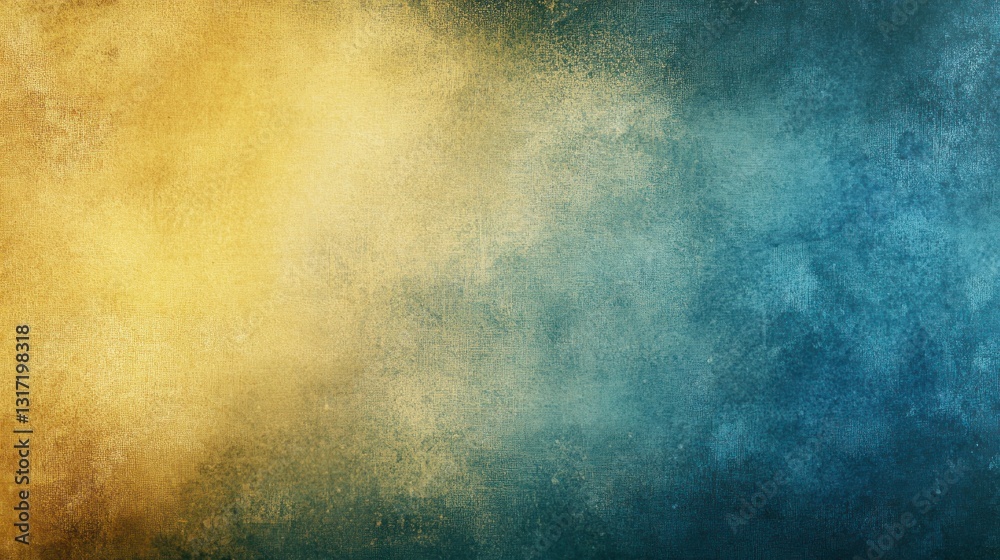 Obraz premium Textured Background with Yellow and Blue Colors for Creative Projects
