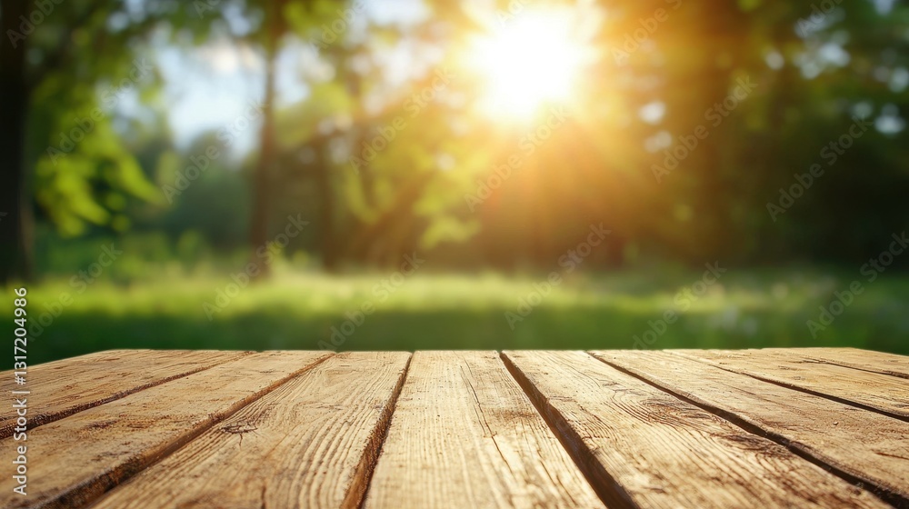 Beautiful Nature Background with Sunlight Shining Through Forest Beautiful Nature Background with Sunlight Shining Through Forest