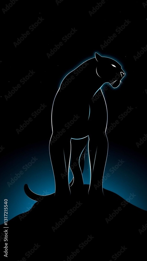 Fototapeta premium Black Panther