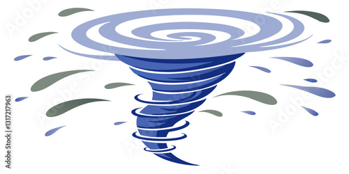 tornado vector, storm illustration, hurricane clipart, cyclone design, whirlwind graphic, natural disaster vector, weather icon, storm warning art, twister silhouette, meteorology vector, powerful sto