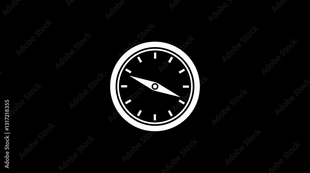 custom made wallpaper toronto digitalCompass icon animated.