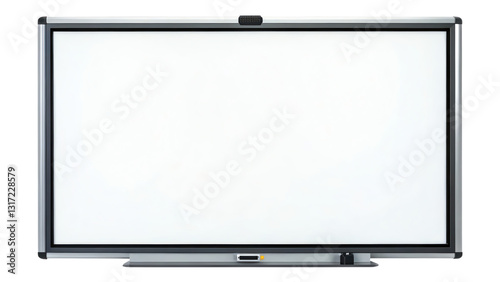 modern interactive whiteboard designed for educational settings, ideal for teaching and presentations photo