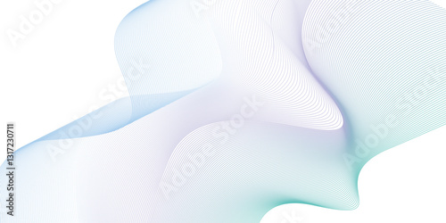 Vector background with abstract neon shapes in gradient pastel colors. Poster with blurred effect. Asymmetric composition. Applicable for landing page, invitation, advertisement. Eps 10