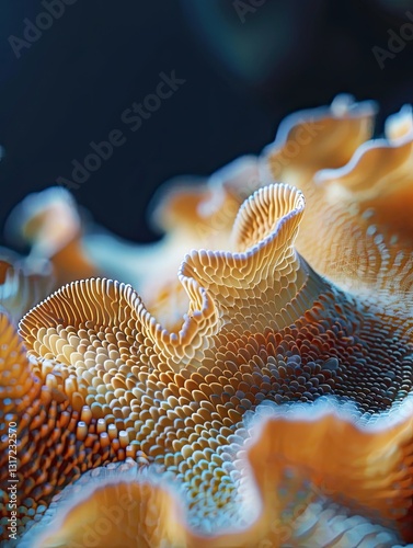 Intricate coral formation reveals the ocean's wondrous architecture photo