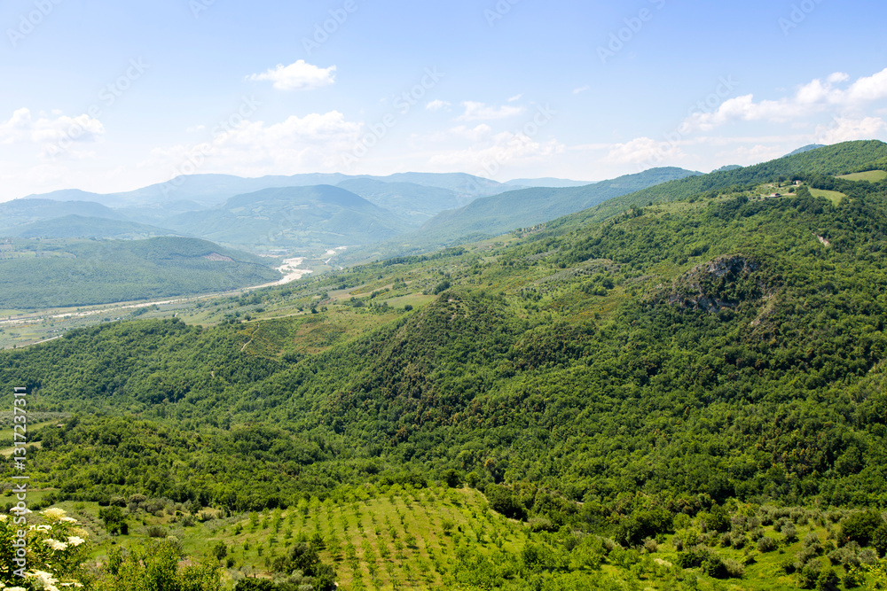 Fototapeta premium Paesaggio Vastese Chieti Abruzzo