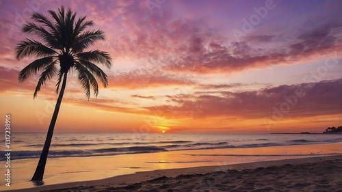 the sun has set