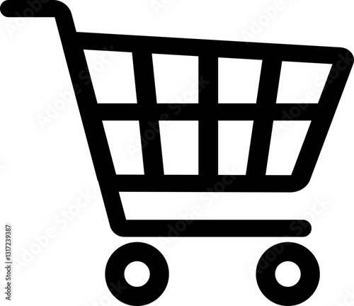 Shopping cart icon. Web store shopping cart icon. Internet shop buy logo symbol sign. purchase product basket Vector illustration.