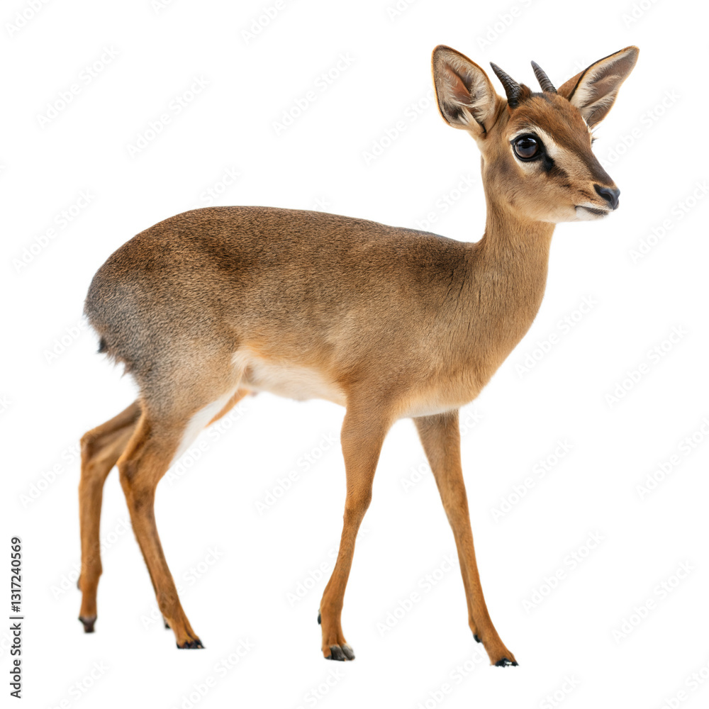 Fototapeta premium Dik Dik AI Generated Image