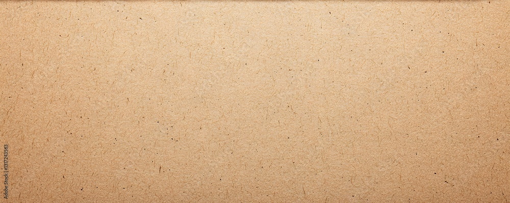 Fototapeta premium Simple Brown Craft Paper Background for Creative Projects and Design