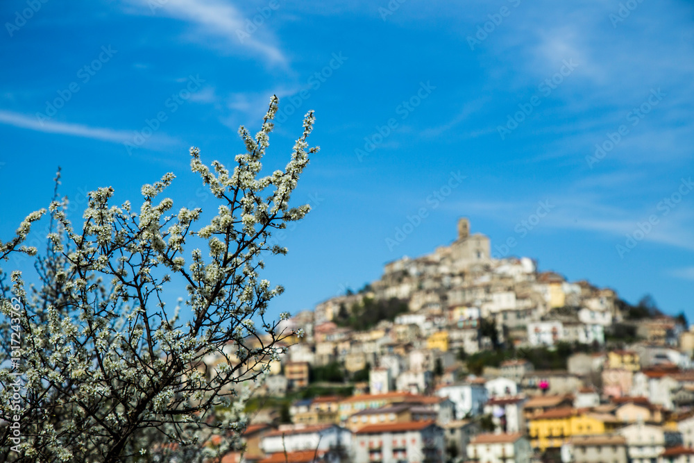 Naklejka premium Carunchio Chieti Abruzzo