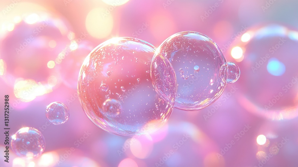 A collection of translucent bubbles of varying sizes, suspended in a soft, gradient background that transitions from warm to cool tones. A collection of translucent bubbles of varying sizes, suspended in a soft, gradient background that transitions from warm to cool tones.
