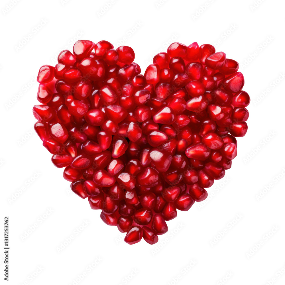 pomegranate seeds isolated on white pomegranate seeds isolated on white