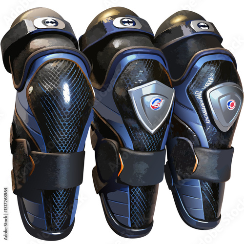 Knee pads, protective gear, sports equipment