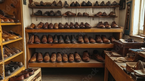 Wallpaper Mural Vintage Vintage Cobbler Overview Leather Shop Soles Torontodigital.ca