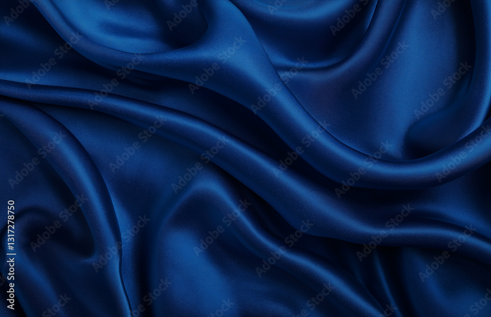 Obraz premium Dark Blue Gradient Background – High-Resolution Solid Color for Professional Designs and Digital Projects