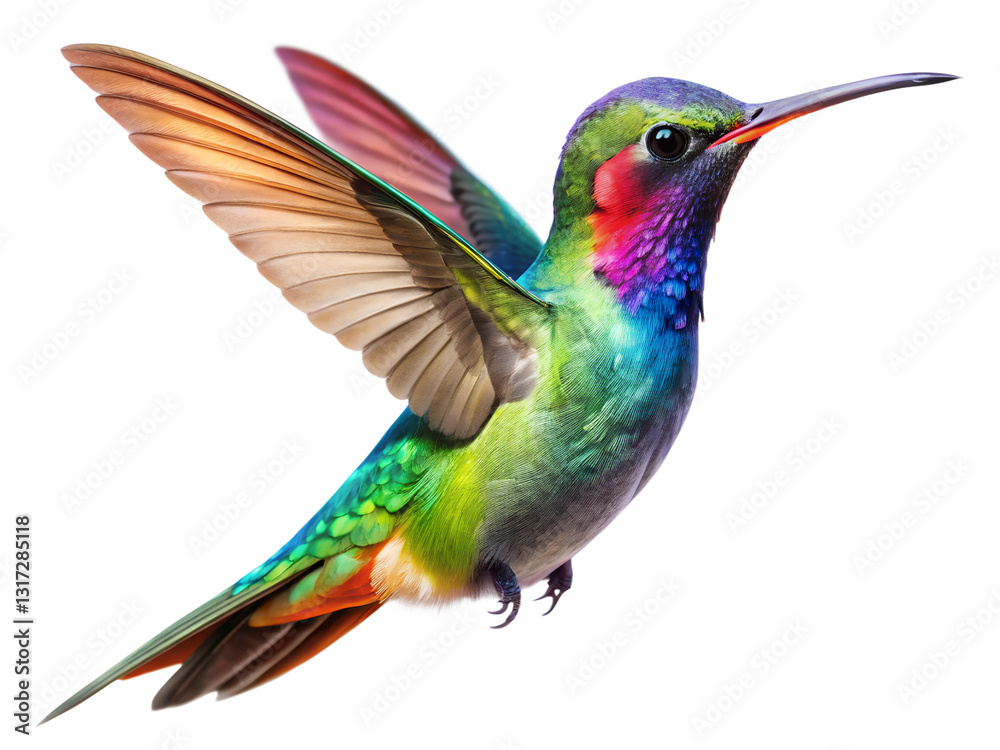 Fototapeta premium hummingbird isolated on transparent background