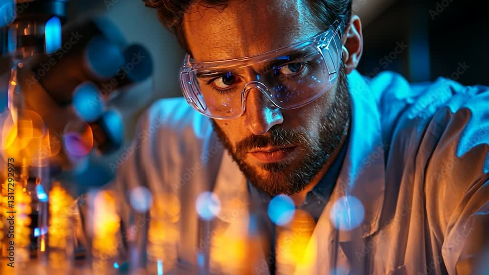 Focused Scientist in Laboratory: Research, Discovery, and Innovation Focused Scientist in Laboratory: Research, Discovery, and Innovation