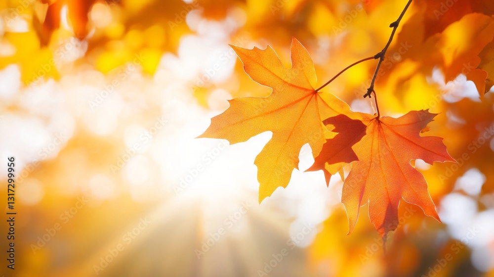 Golden autumn leaves glowing in sunlight, vibrant hues of orange and yellow, perfect for seasonal themes and nature highlights. Golden autumn leaves glowing in sunlight, vibrant hues of orange and yellow, perfect for seasonal themes and nature highlights.