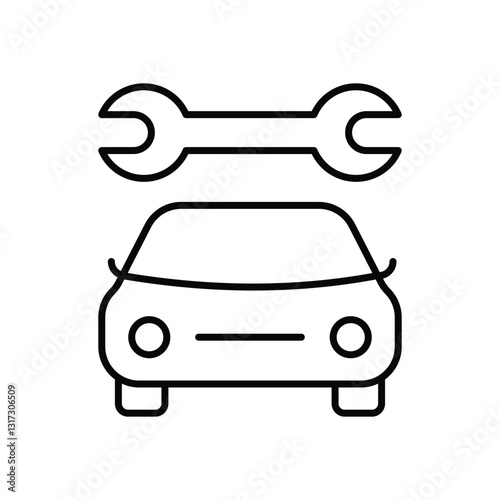 car repair Vector icon